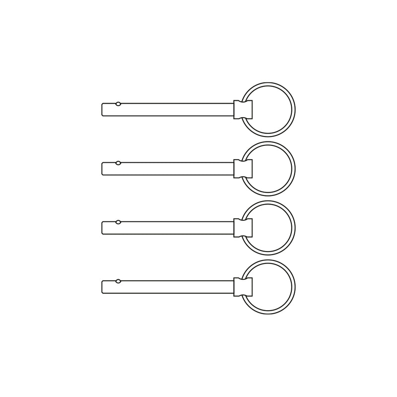 Monsoon Evo Spare Ball Lock Pin 