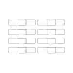 Velcro Strap Keeper 25mm
