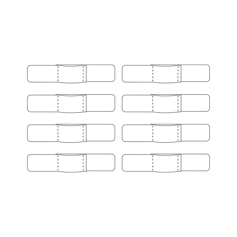 Velcro Strap Keeper 25mm